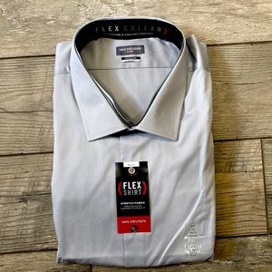 XXXXL Grey Mist Dress shirt